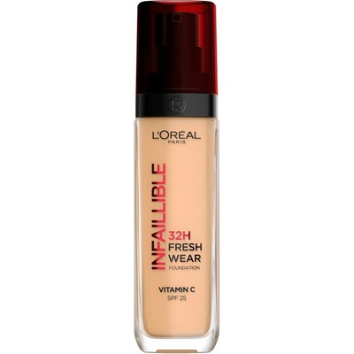 L’Oréal Paris Infaillible 32H Fresh Wear dlhotrvajúci tekutý make-up 200 warm dore 30 ml