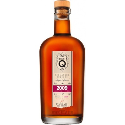 Don Q Signature Release Single Barrel 2009 49,25% 0,7 l (holá láhev)