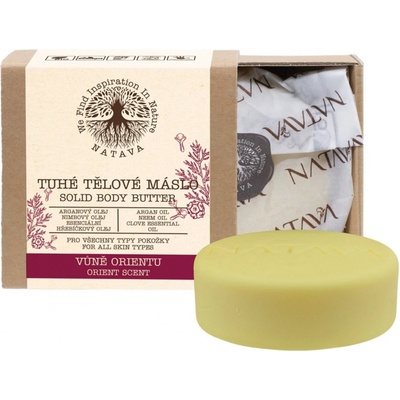 Natava tuhé tělové máslo Vůně orientu 100 g