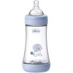 Chicco Бебешко шише антиколиково Perfect5 240 ml момче среден поток 2m+ (20223.22)