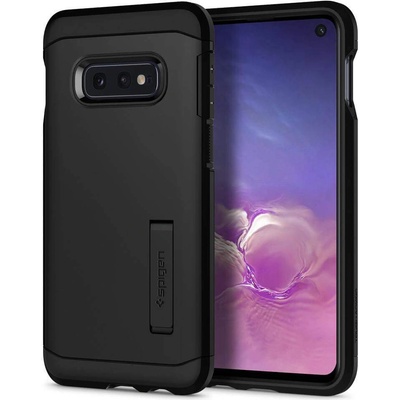 Spigen Tough Armor Case - хибриден кейс с най-висока степен на защита за Samsung Galaxy S10E (черен)
