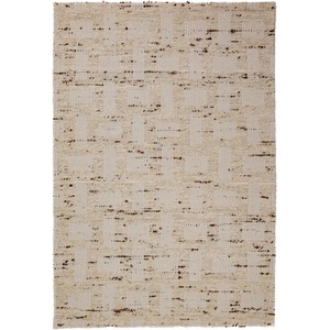 Flair Rugs Ръчно изработен килим със смес от вълна в естествен цвят 140x200 cm Rova Blend - Flair Rugs (503119381440)