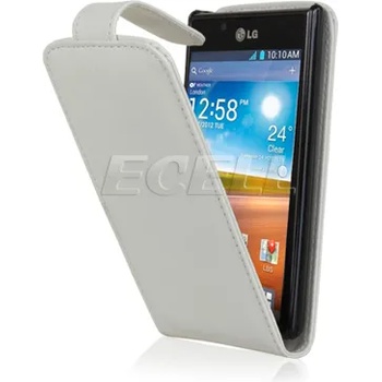 LG P700 Optimus L7 Flip Калъф Бял + Протектор