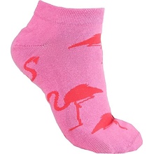 Socks4Fun Kotníkové ponožky plameňák 2138RO