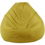 Pufrelax Пуф круша 520л. , Nirvana Gigant - Panama Yellow Quince, Водоустойчив, Перящ се калъф, Пълнеж от Полистиролни перли (PUF-G-NGG-PEX-YLQ)