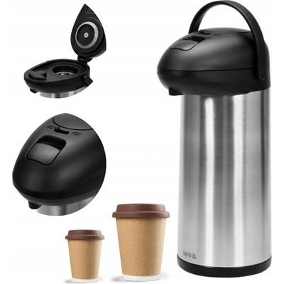 Yato Gastro Stolní termoska s pumpou 5,0 l YG-07019