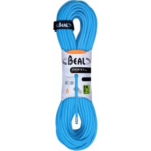 Beal Единично въже Beal Joker 9, 1 mm Golden Dry Single rope - Blue - размер 60 m (308-0152-0112)