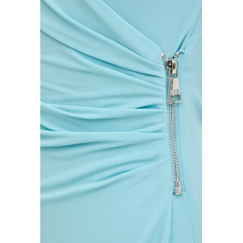 KARL LAGERFELD Рокля Karl Lagerfeld в тюркоазено среднодълга със стандартна кройка A3W13042 (A3W13042)