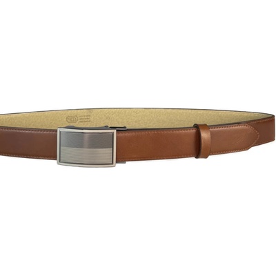 Penny Belts pánský kožený opasek 35-020-A3-48 hnědý