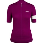 Rapha Дамска фланелка с къс ръкав за колоездене Rapha Women's Core Lightweight Jersey Cycling jersey - Mauve / White - размер XS (156-2651-0411)