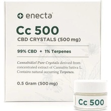 Enecta CBD konopné kryštály 500 mg