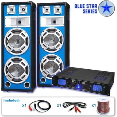 Electronic-Star BLUE STAR серии "BASS CORE" DJ PA система тонколони 1000 W (BS-Basskern) (BS-Basskern)