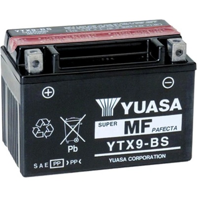 Мото акумулатор Yuasa YTX9-BS 8.4Ah L+ (YTX9-BS YUASA)