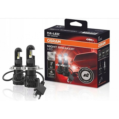 OSRAM H4 NIGHT BREAKER LED StVZO-kompatibilní LED retrofit žárovka +230% více světla 2ks | Zboží Auto