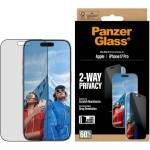 Panzer Стъклен протектор PanzerGlass - Privacy, iPhone 17 Pro, прозрачен (5715685025570)