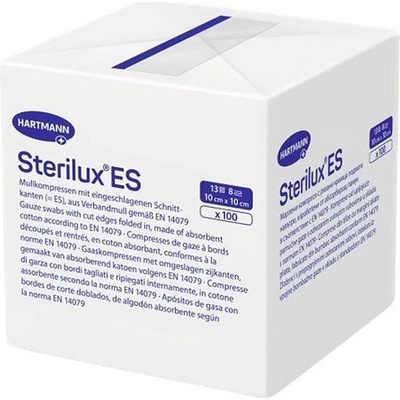 Hartmann Sterilux ES Gáza nesterilní 10 x 10 cm 100 ks