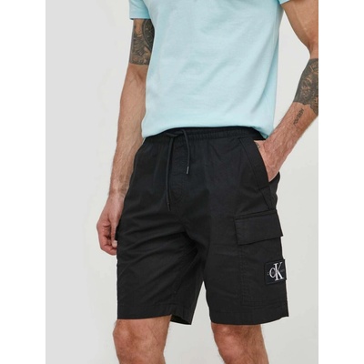 Calvin Klein pánské černé šortky J30J325138