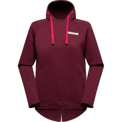 La Sportiva TELENDOS HOODY Women Redwood/Azalea červená