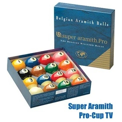 Aramith Super Aramith Pro TV Pro-Cup Biliardové gule 57,2 mm