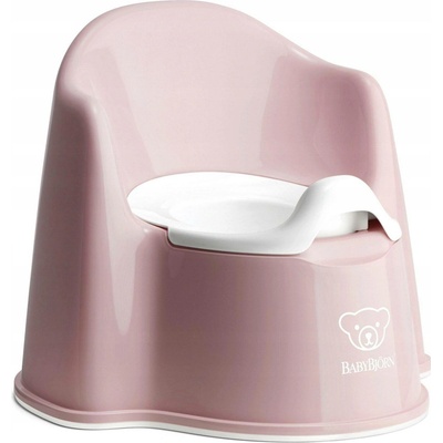 BabyBjörn nočník křesílko Pink White růžový
