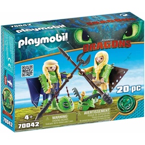Playmobil Детски конструктор Playmobil, Raffnut and Taffnut (PM-70042)