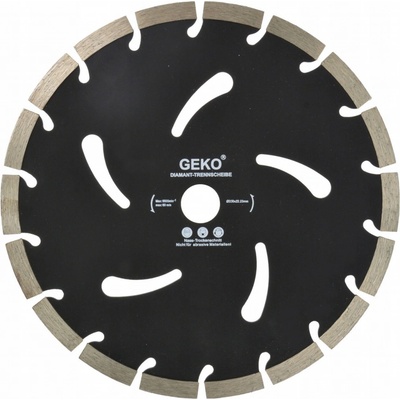 Diamantový kotouč na beton, cihly a dlažbu 230x22,2x10mm Geko
