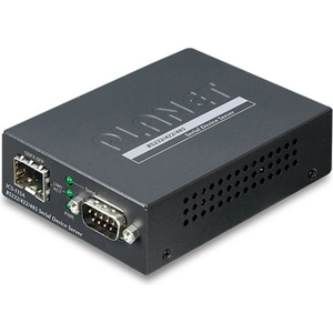 Planet - Тайван Сериен порт RS232-422-485 и 1х 100Base-FX SFP, от 2km до 120km според SFP модула 5V, 2A (ICS-115A)