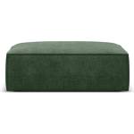 Mazzini Sofas Тъмнозелена шенилова табуретка Vanda - Mazzini Sofas (MAZ_POUF_142_F1_VANDA5)