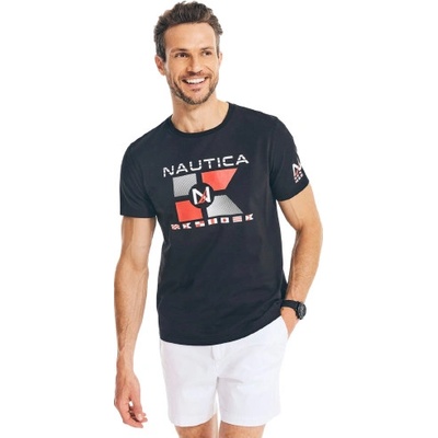 Nautica tričko SUSTAINABLY černé