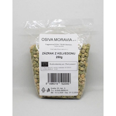 Hrách setý Zázrak z Kelvedonu Seva Seed 250 g
