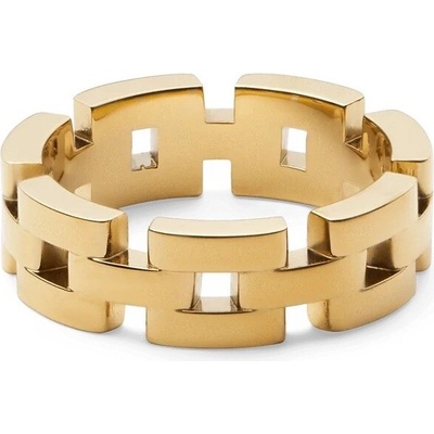 Daniel Wellington Štýlový pozlátený prsteň 3-Link DW0040099