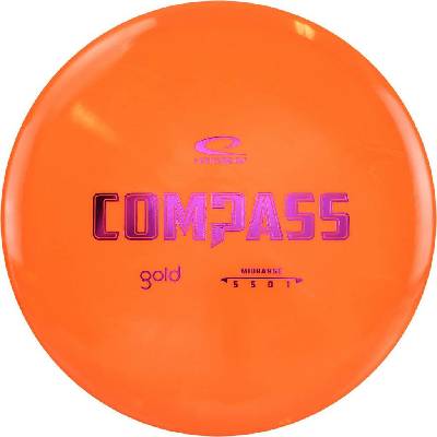 Latitude64 Compass midrange discgolf Oranžová