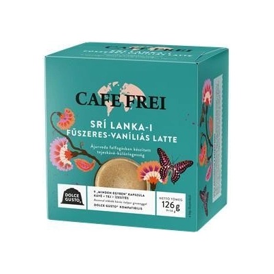 CAFE FREI Srílanské pikantné vanilkové 9 ks