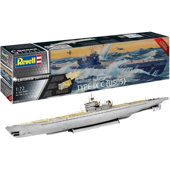 Plastic ModelKit loď 05180 Type IX C "Platinum Edition" 1:72