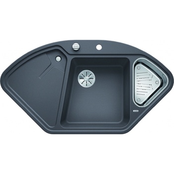 Blanco Delta II-F SILGRANIT sivá skala