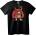 NOONEBRAND Тениска Мускулест бик Bitcoin - 7XL, White