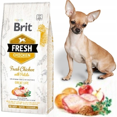 Brit Dog Fresh Chicken & Potato Adult Great Life 2,5 kg