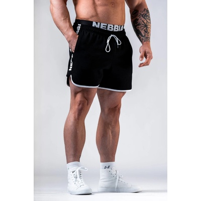 Nebbia Teplákové šortky HERO 295 BLACK