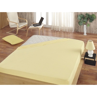 Matějovský Prestieradlo svetlo žlté Jersey 60x120