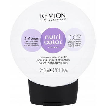Revlon Nutri Color Filters Barevná maska na vlasy 1022 Intense Platinum 240 ml