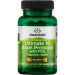 Swanson Dr. Stephen Langer's Ultimate 16 Strain Probiotic with FOS [60 капсули]