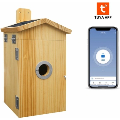 BOT Inteligentná vtáčia búdka s WiFi kamerou Tuya BH2