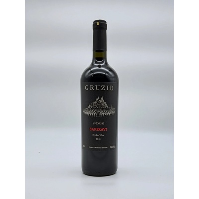 Gruzie Saperavi Dry Red 13% 0,75 l (holá láhev)