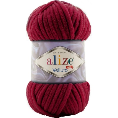 Alize příze Velluto 107 bordó