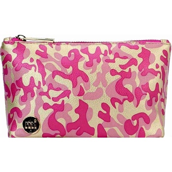 MI-PAC taška na make up Make Up bag Metallic Camo Gold/Pink 015