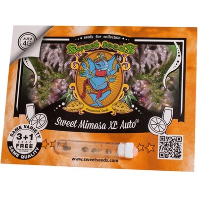 Sweet Seeds Sweet Mimosa XL AUTO semienka neobsahujú THC 3 ks