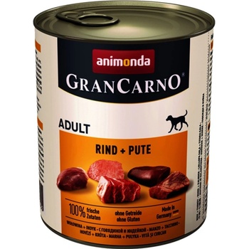 Animonda Gran Carno Adult hovädzie & morka 800 g
