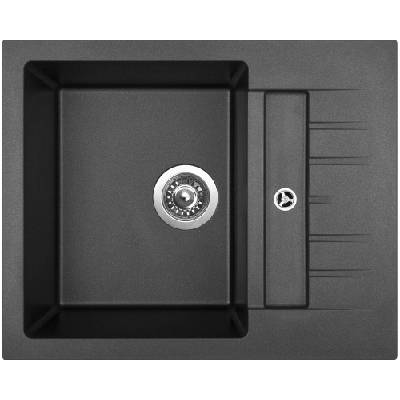 Sinks CRYSTAL 615 Metalblack Barva: 28 - milk