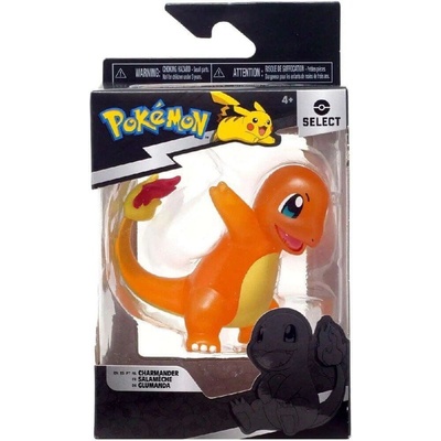 Jazwares Pokémon Select Battle Charmander Translucent