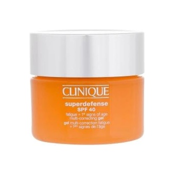 Clinique Superdefense Multi-Correcting SPF40 освежаващ гел крем 30 ml за жени